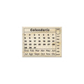 Sello Calendario Anual - Planner Stamp