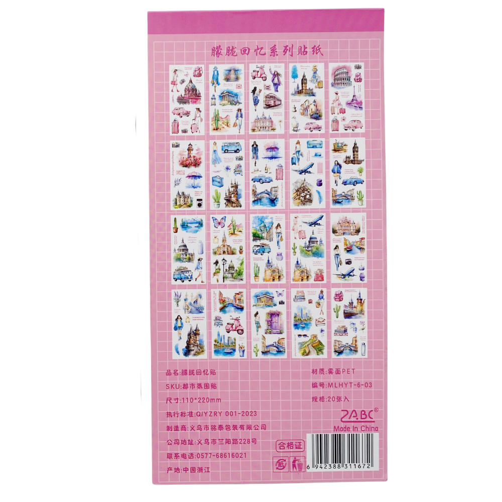 Revista de Stickers Muñecas
