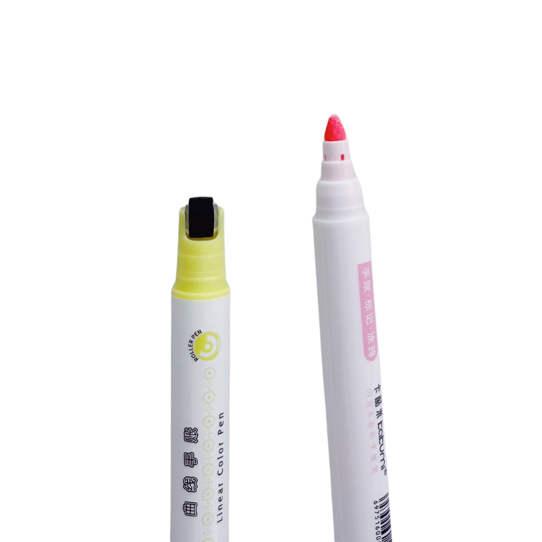 Set de Marcadores Doble Punta Wheel + Shine – 3 colores