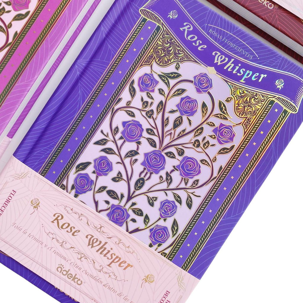 Libretas Hojas Decoradas Rose Whisper
