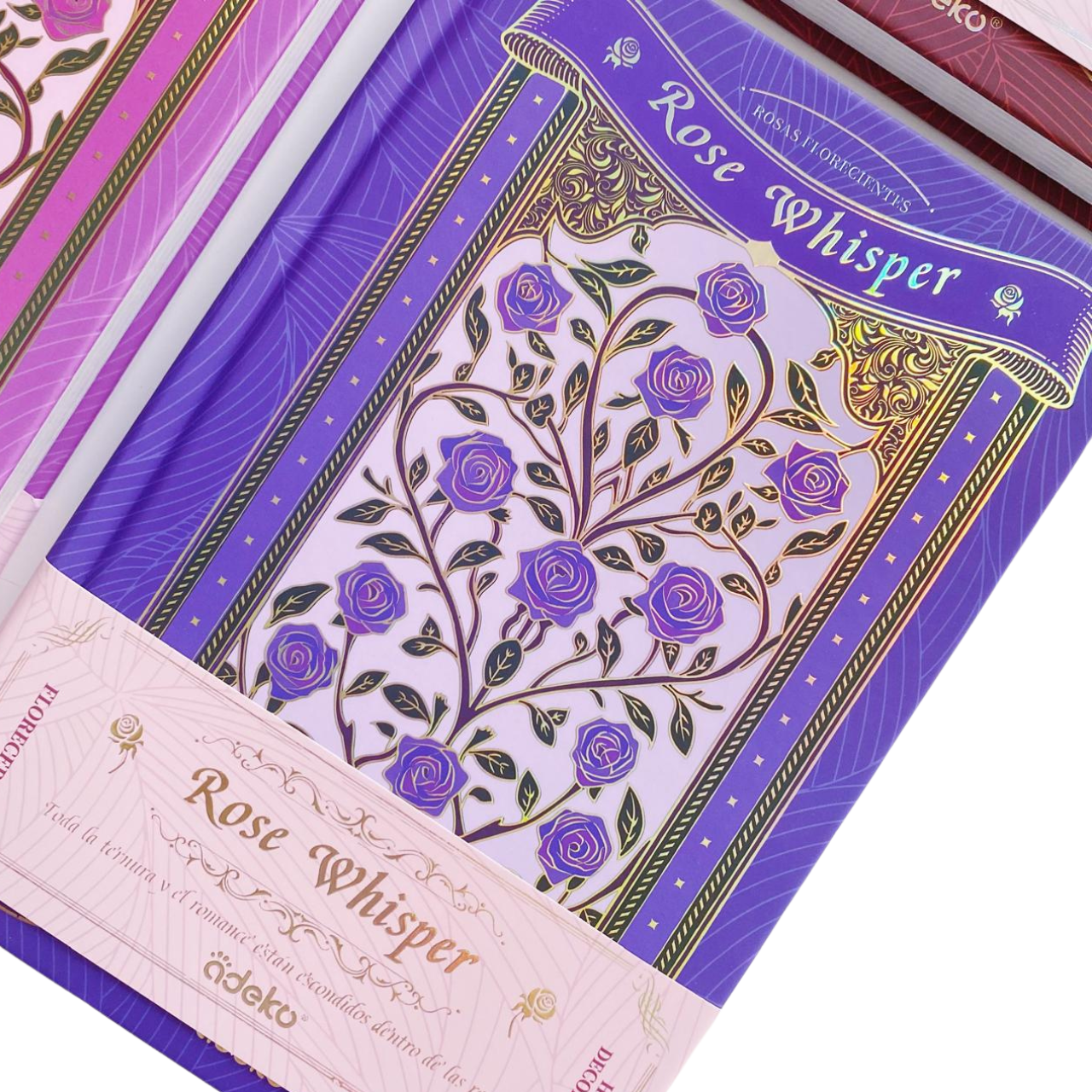 Libretas Hojas Decoradas Rose Whisper