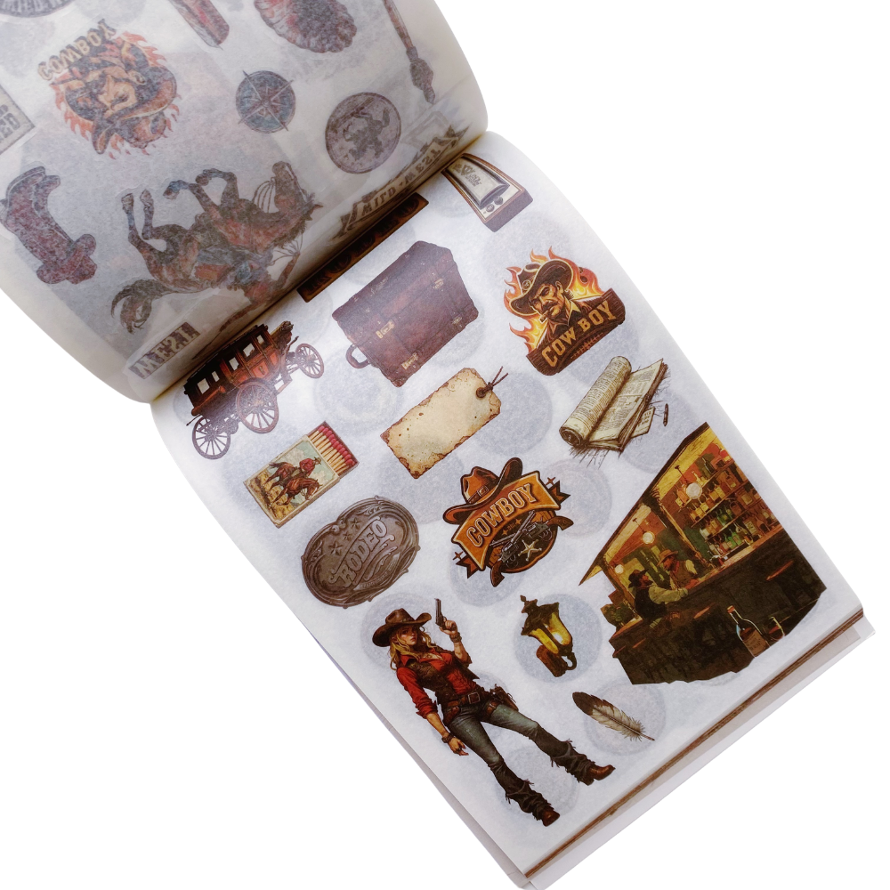 Cowboy - Revista Stickers y Papel Decorado