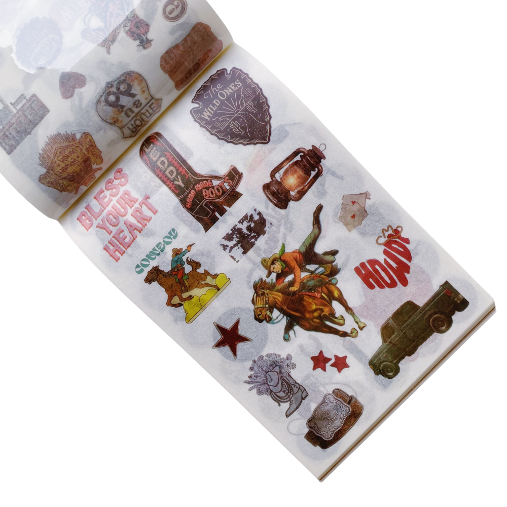 Cowboy - Revista Stickers y Papel Decorado