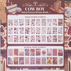 Cowboy - Revista Stickers y Papel Decorado