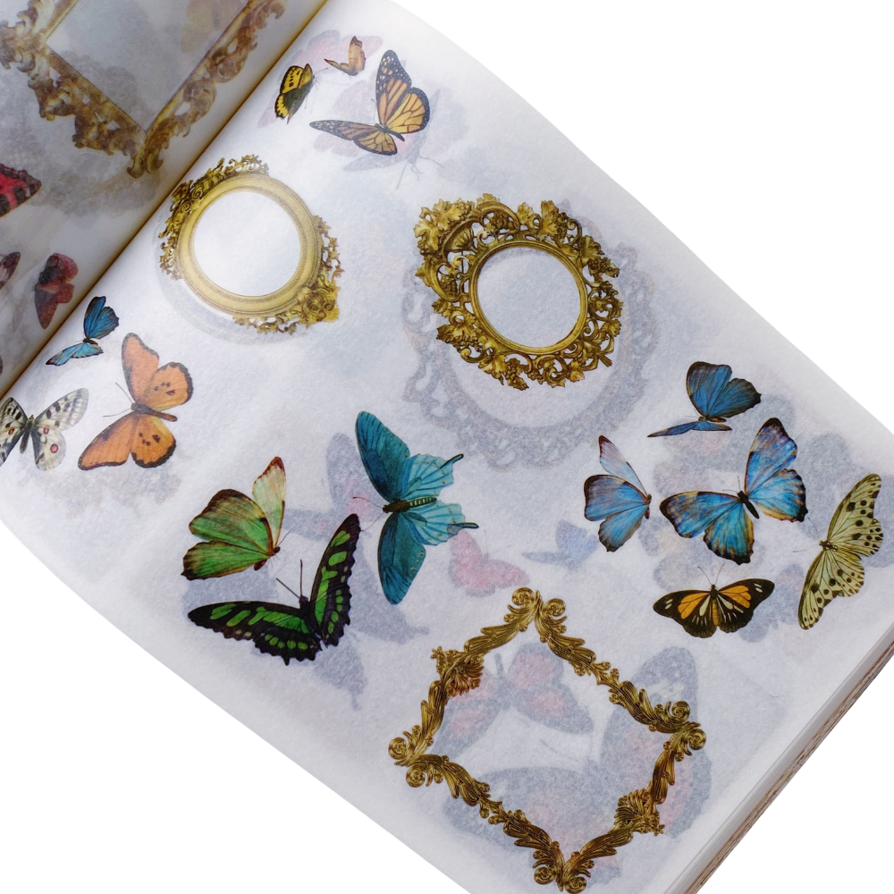 Fluttering As Butterfly - Revista Stickers y Papel Decorado