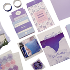 The Milky Way - Kit de Journal - Stickers, Papel Decorado y Washitapes
