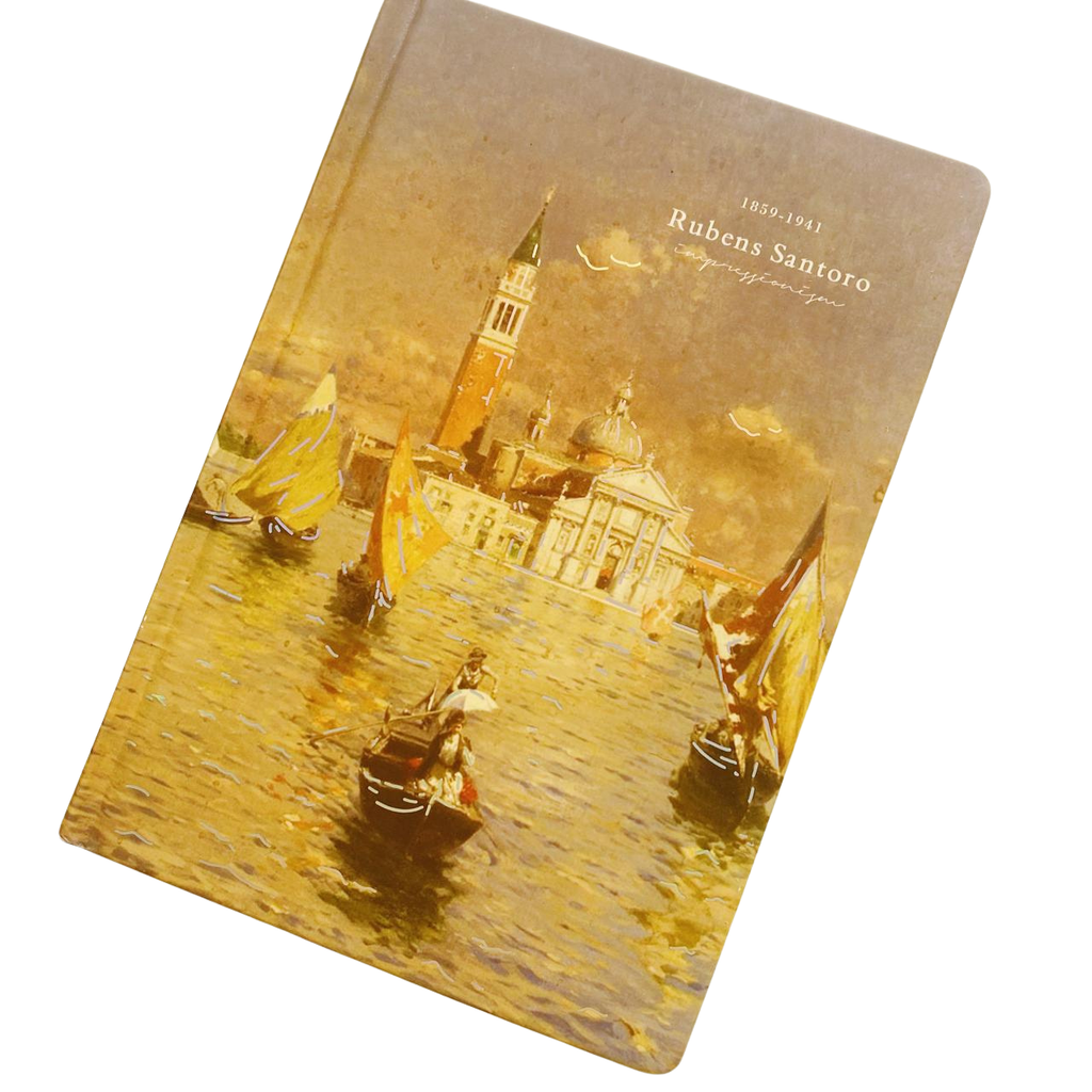 Libreta Hojas Decoradas Rubens Santoro