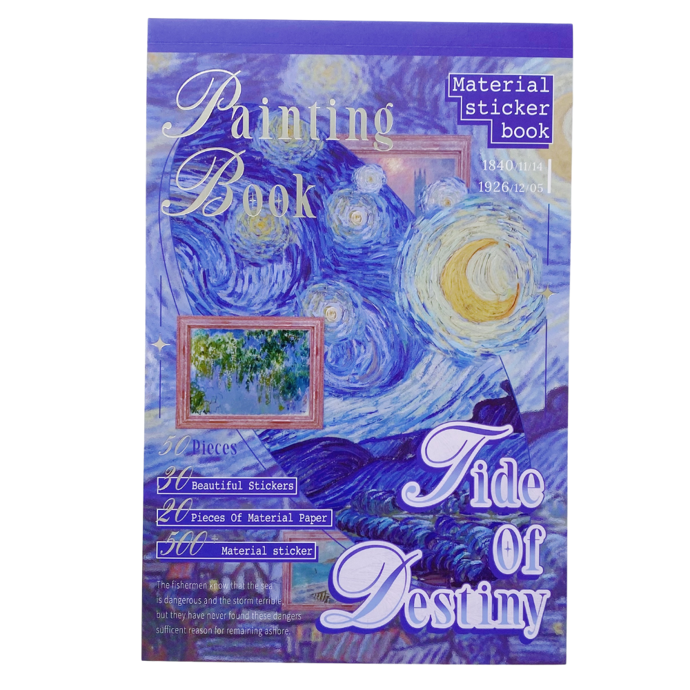 Painting Book - Revista Stickers y Papel Decorado