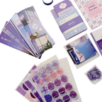 The Milky Way - Kit de Journal - Stickers, Papel Decorado y Washitapes