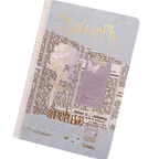 Libretas Hojas Decoradas Butterfly Marco Dorado