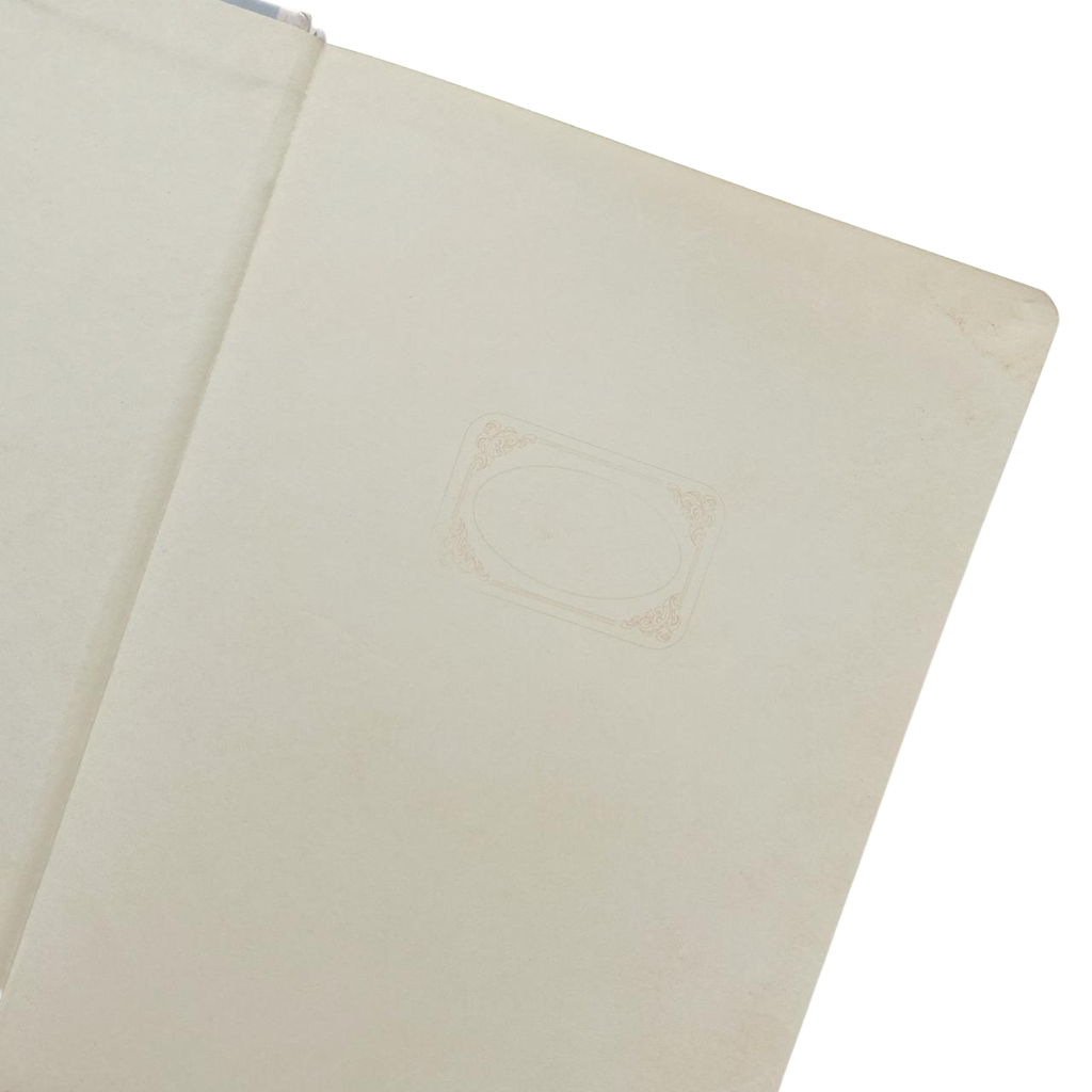 Libretas Hojas Decoradas Butterfly Marco Dorado