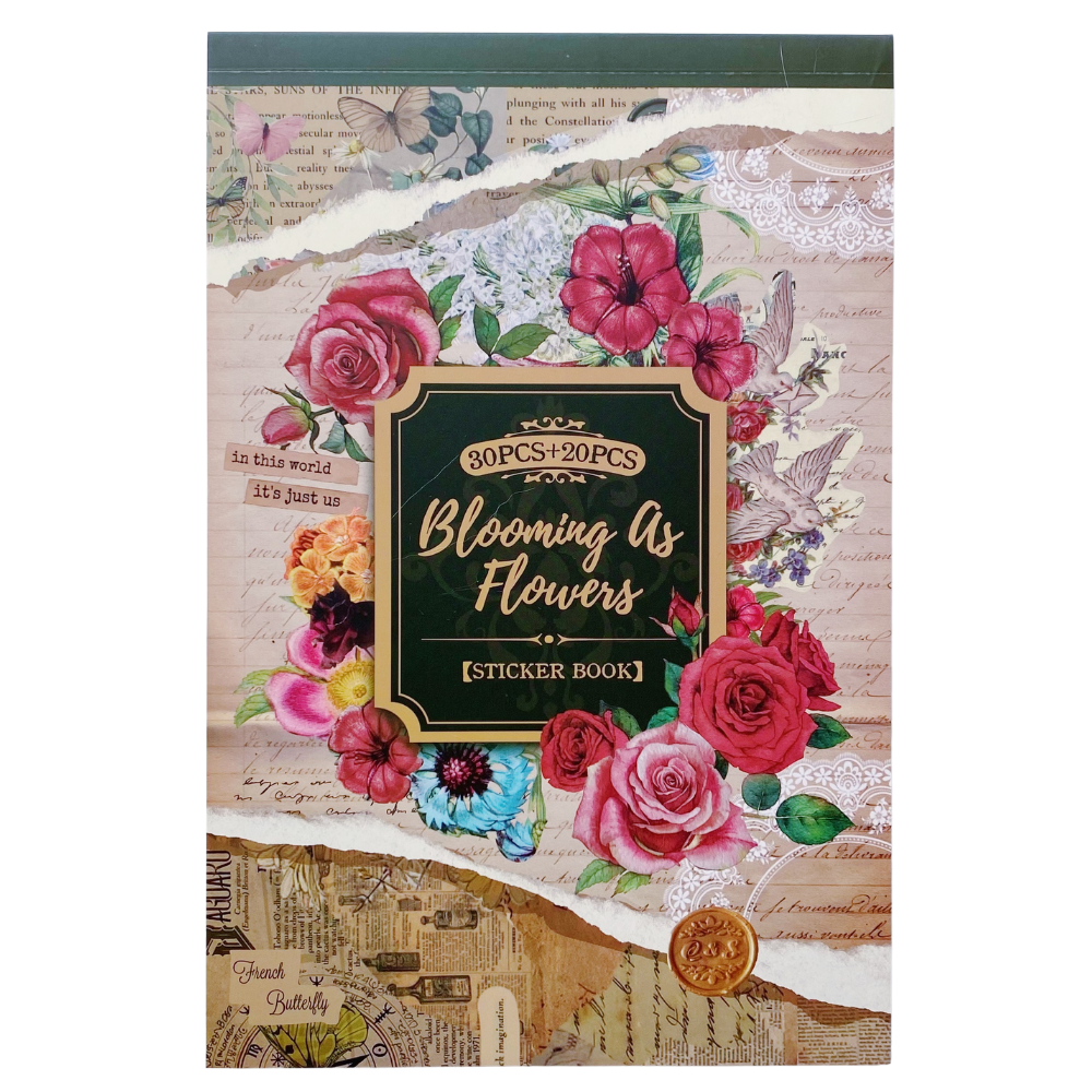 Blooming As Flowers - Revista Stickers y Papel Decorado
