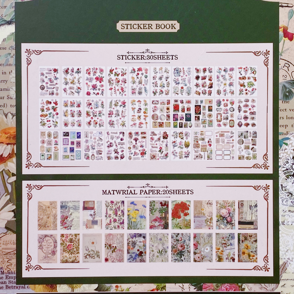 Blooming As Flowers - Revista Stickers y Papel Decorado
