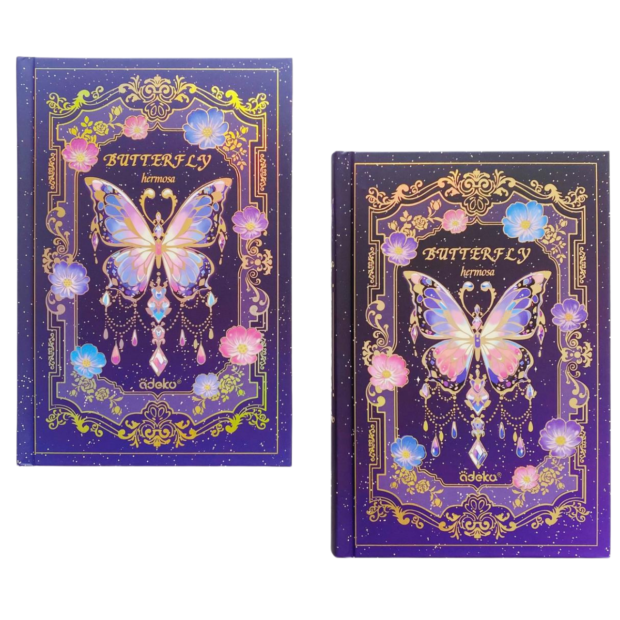 Libreta Hojas Decoradas Butterfly Mariposa