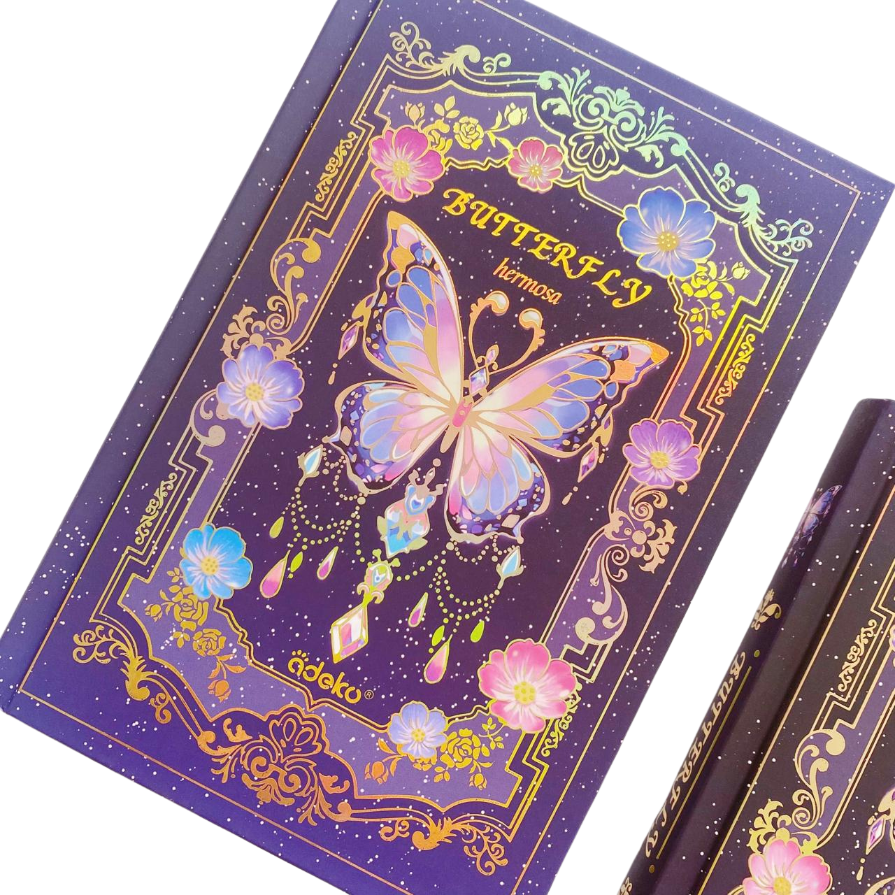 Libreta Hojas Decoradas Butterfly Mariposa