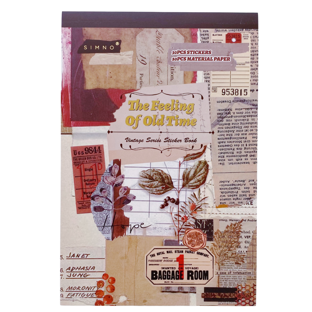 The Feeling of Old Time - Revista Stickers y Papel Decorado