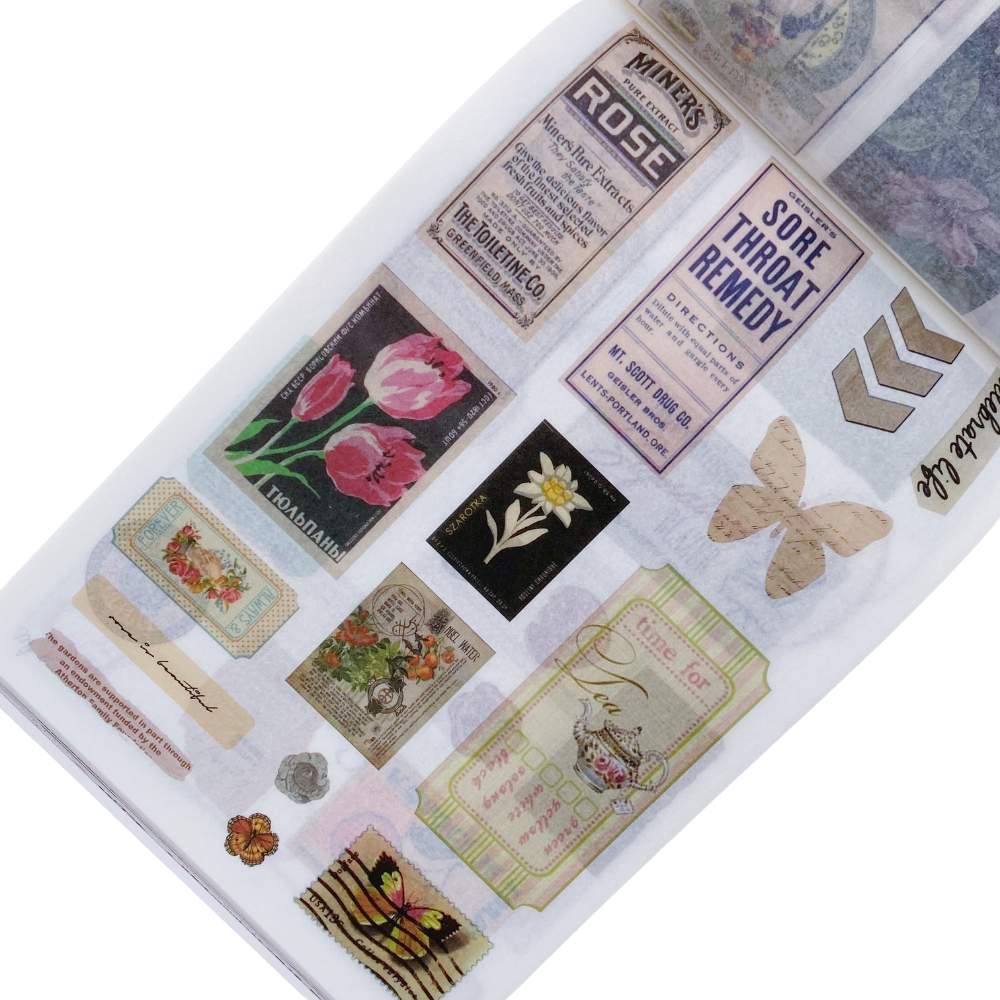 The Feeling of Old Time - Revista Stickers y Papel Decorado