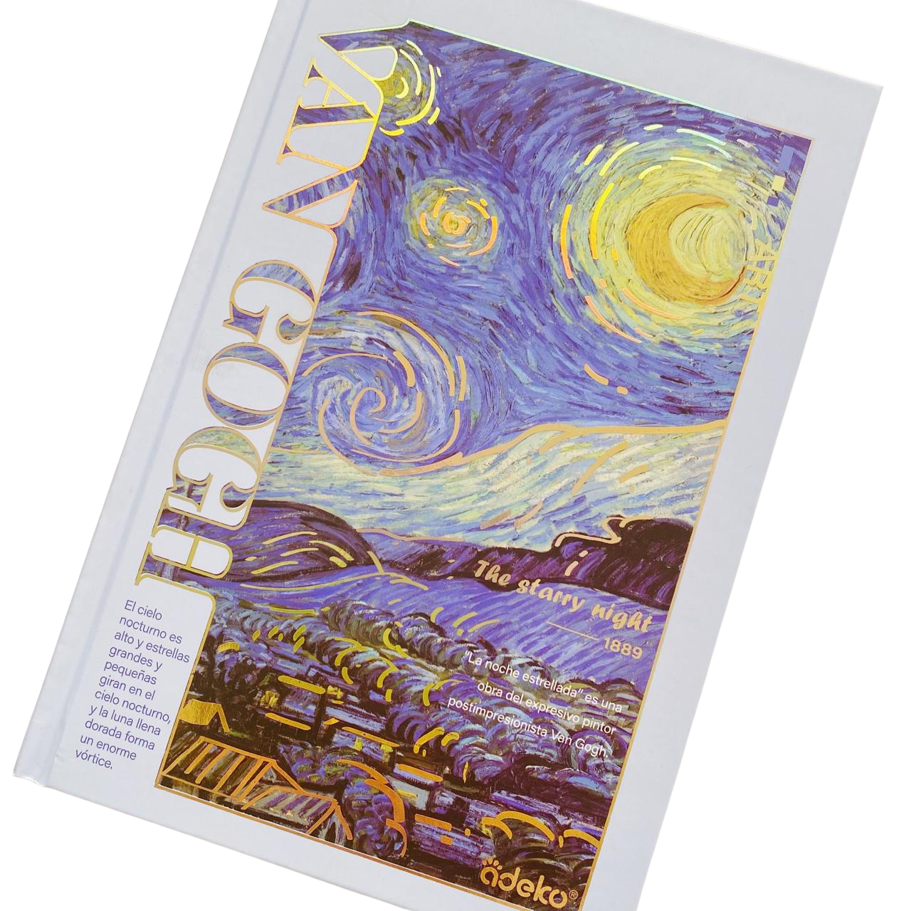 Libreta Van Gogh Hojas Decoradas El Impresionismo