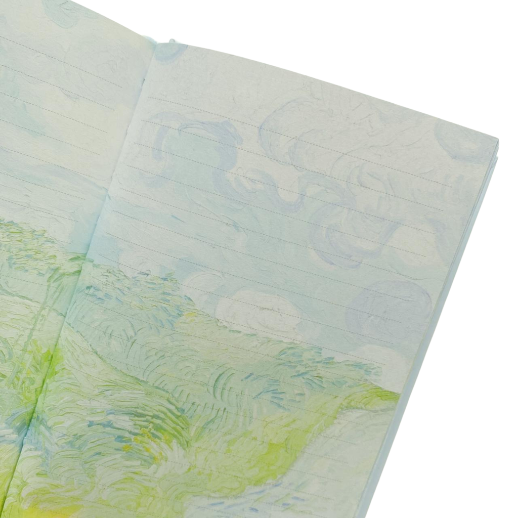 Libreta Van Gogh Hojas Decoradas El Impresionismo