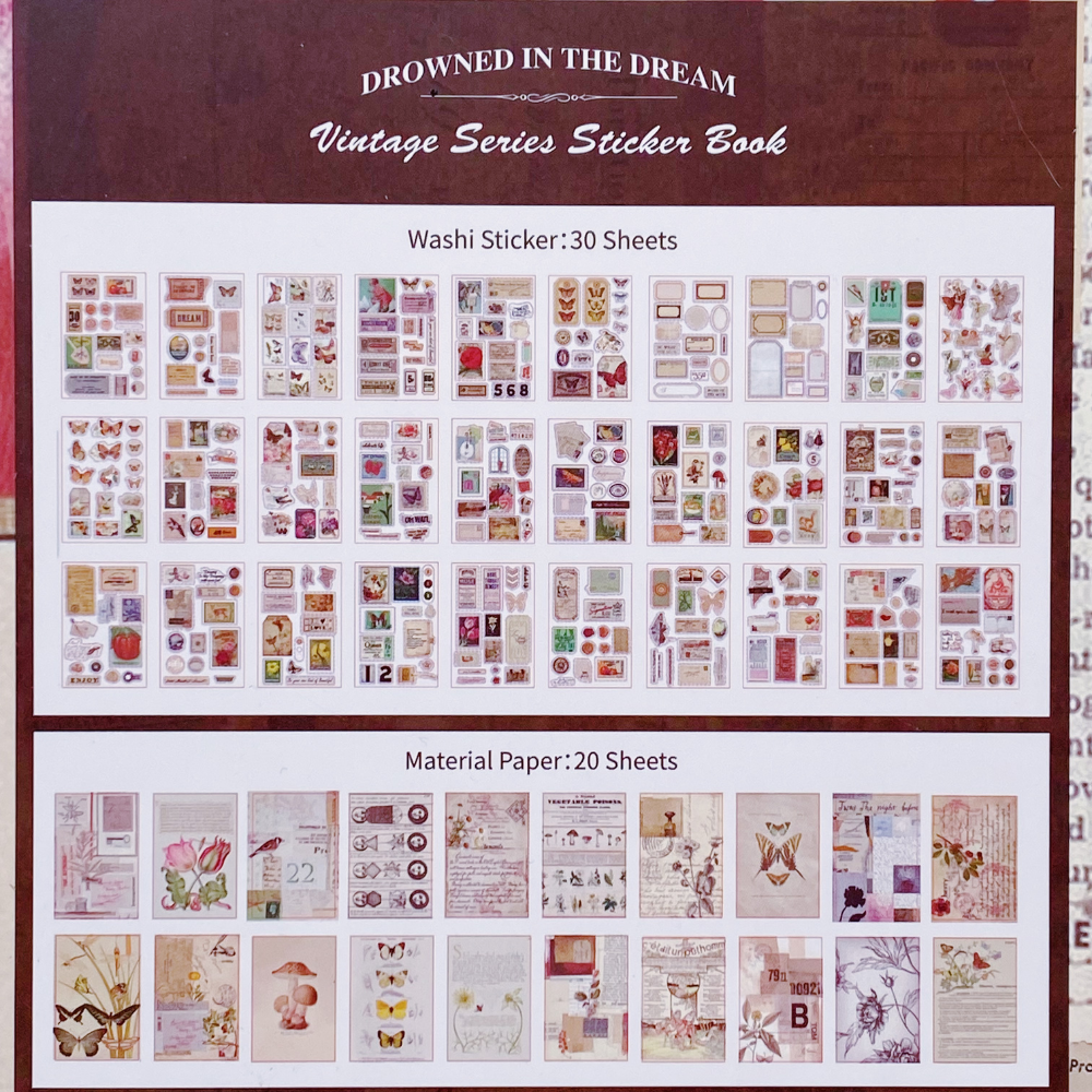 The Feeling of Old Time - Revista Stickers y Papel Decorado