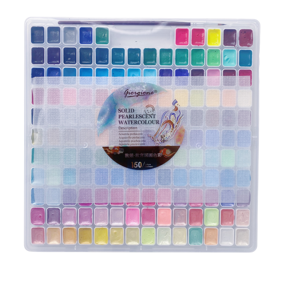 Acuarelas 150 - Colores Metálicos y Básicos