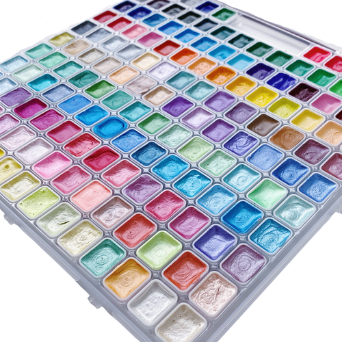 Acuarelas 150 - Colores Metálicos y Básicos