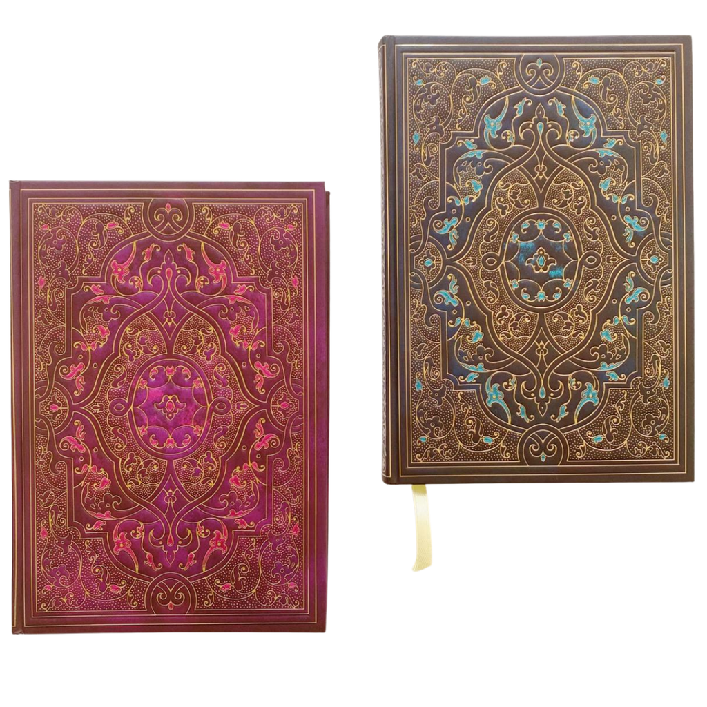 Libreta Hojas Decoradas European Retro