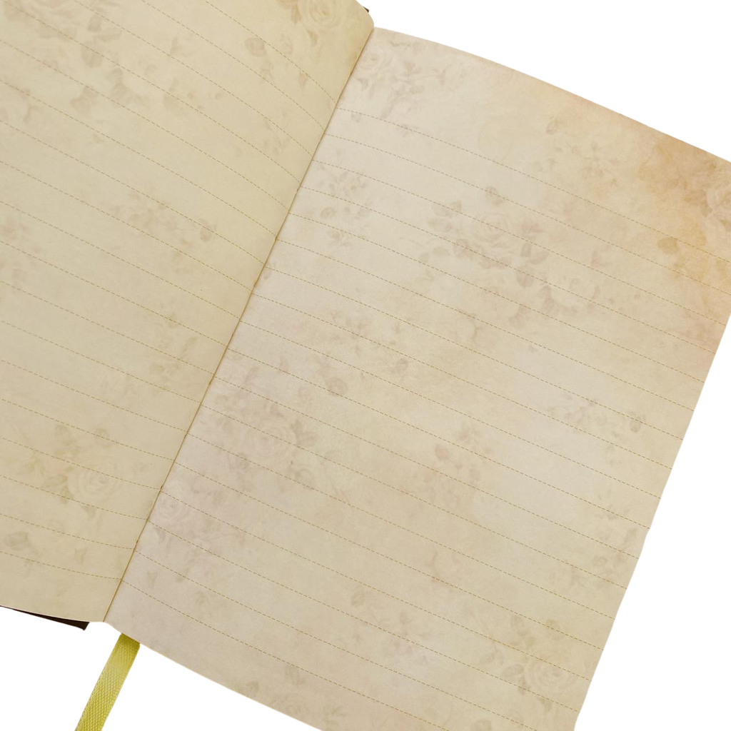 Libreta Hojas Decoradas European Retro