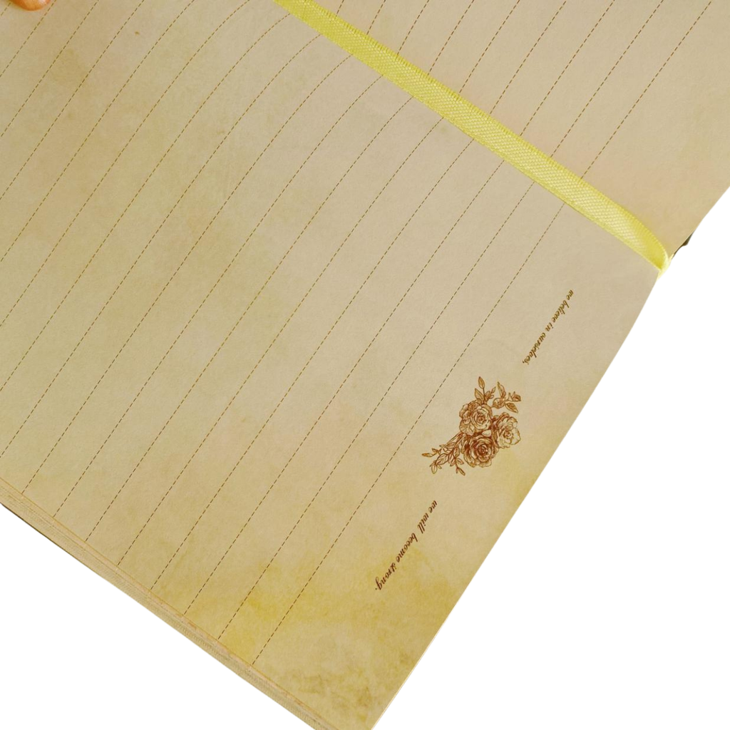 Libreta Hojas Decoradas European Retro