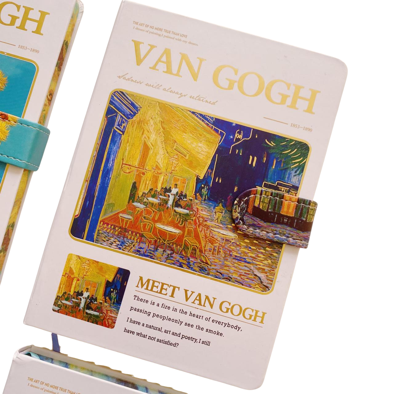 Libreta Hojas De Cuadro Meet Van Gogh