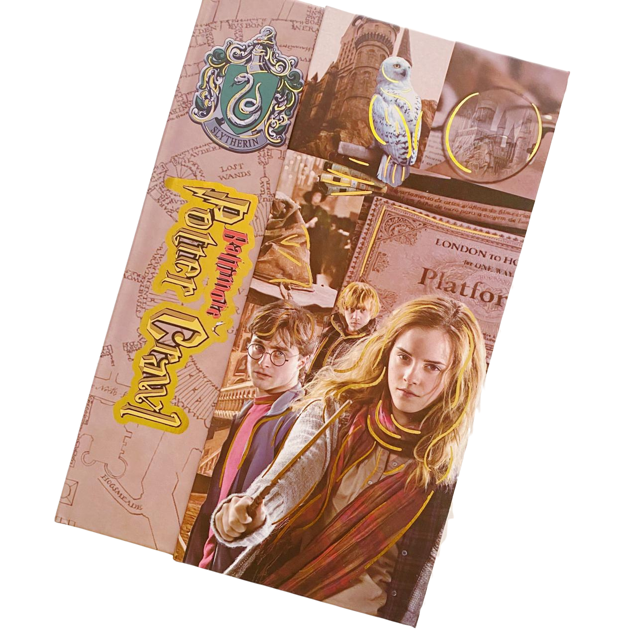 Libreta De Hojas Decoradas Harry Potter Baltimore