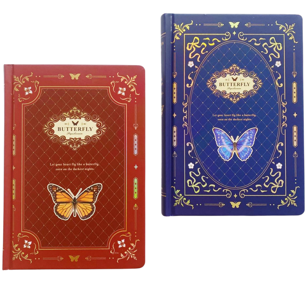 Libreta Hojas Decoradas Butterfly Mariposa