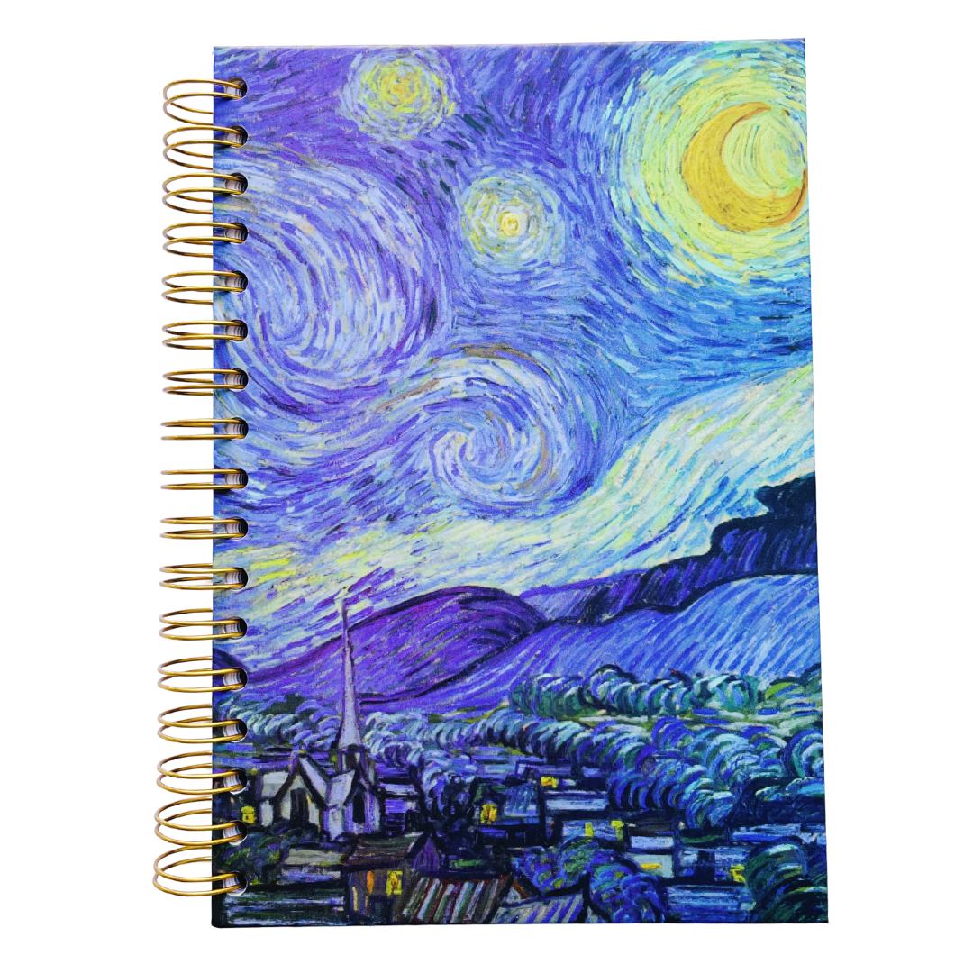 Libreta Noche Estrellada de Arillo