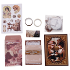 Victorian Style - Kit de Journal - Stickers, Papel Decorado y Washitapes