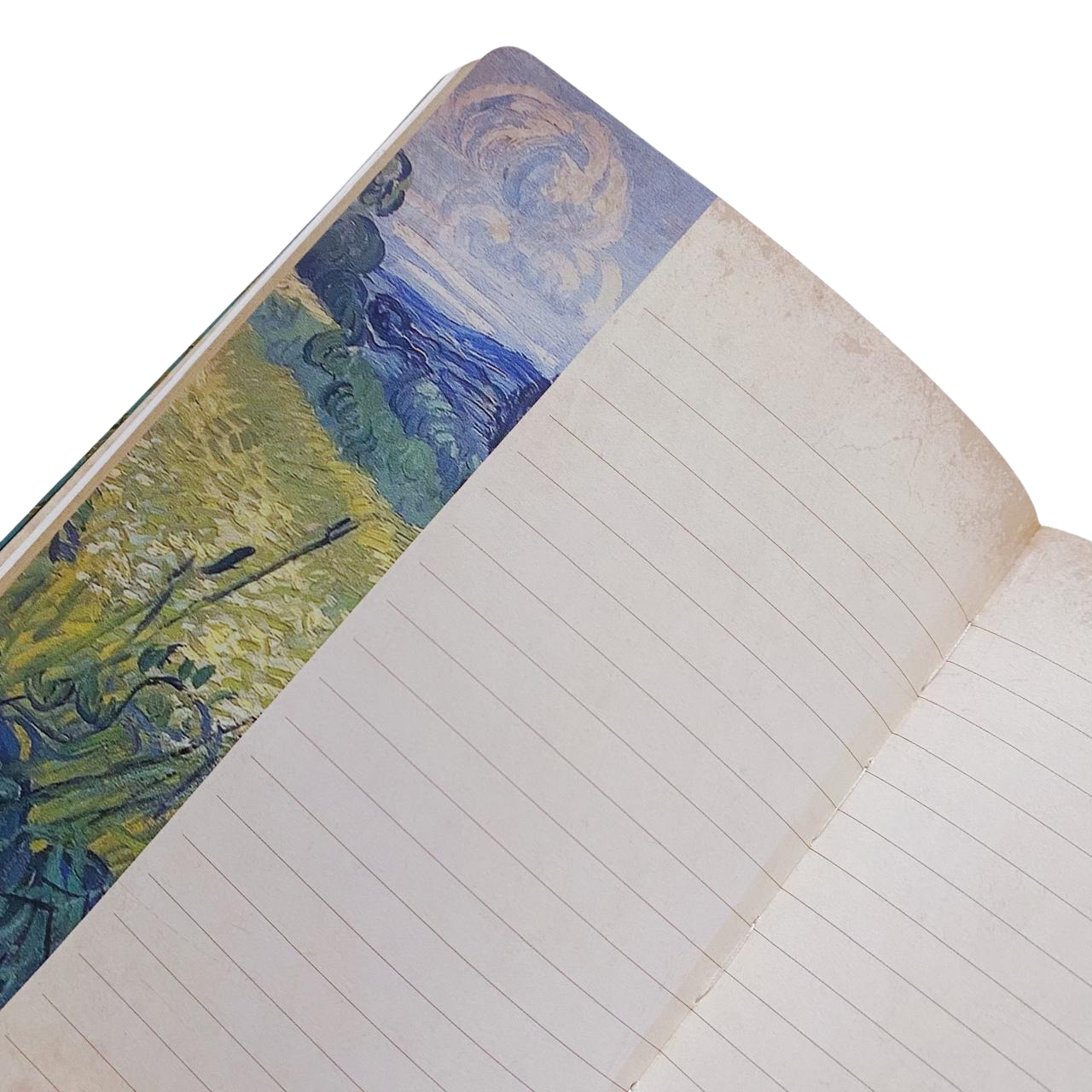 Libreta Van Gogh Hojas Decorada Con Foil