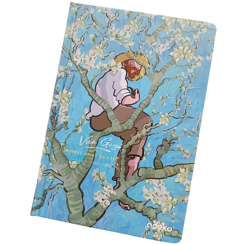 Libreta De Hoja Decorada Van Gogh Impressionist Painter