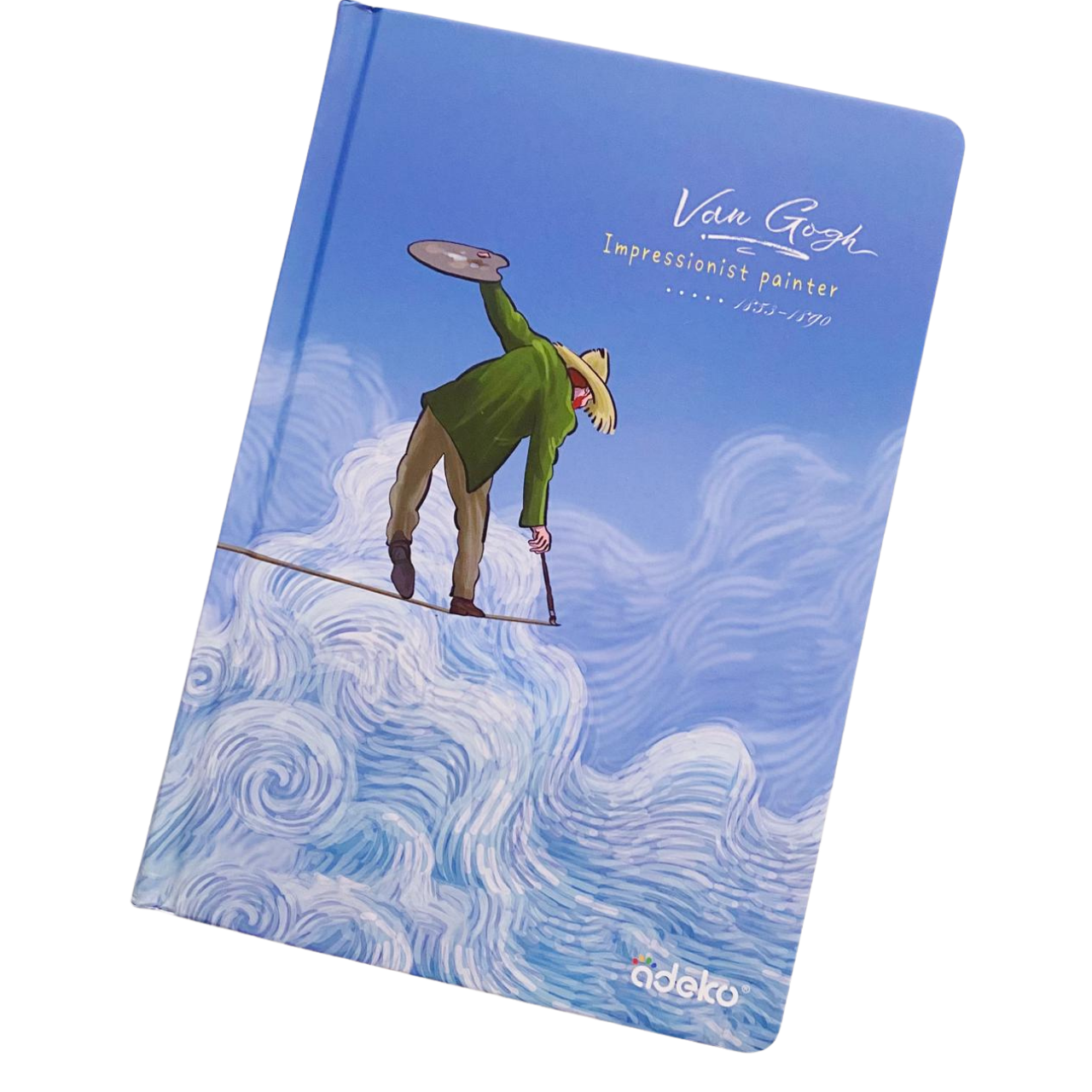 Libreta De Hoja Decorada Van Gogh Impressionist Painter
