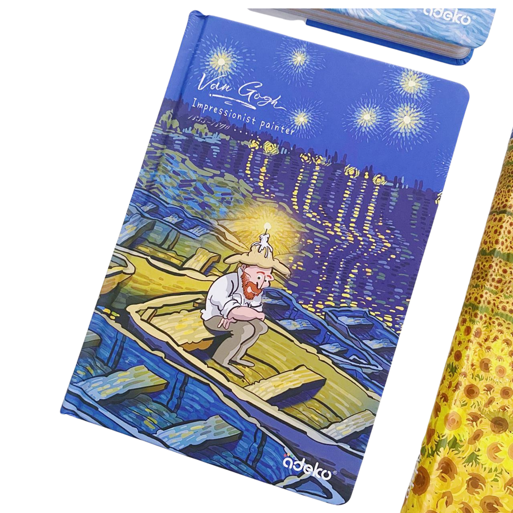 Libreta De Hoja Decorada Van Gogh Impressionist Painter