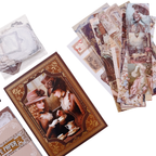 Victorian Style - Kit de Journal - Stickers, Papel Decorado y Washitapes