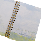 Libreta Van Gogh Hojas Decoradas Con Espiral