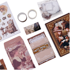 Victorian Style - Kit de Journal - Stickers, Papel Decorado y Washitapes