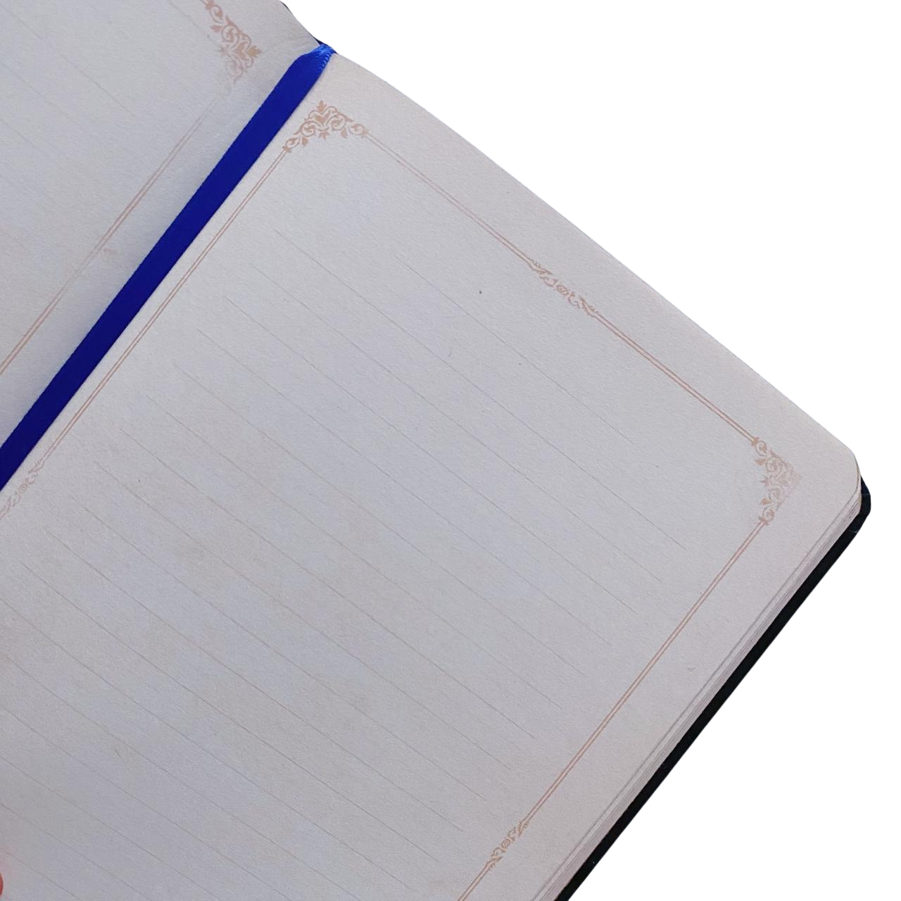 Libreta Van Gogh Hojas Decoradas Marco Dorado