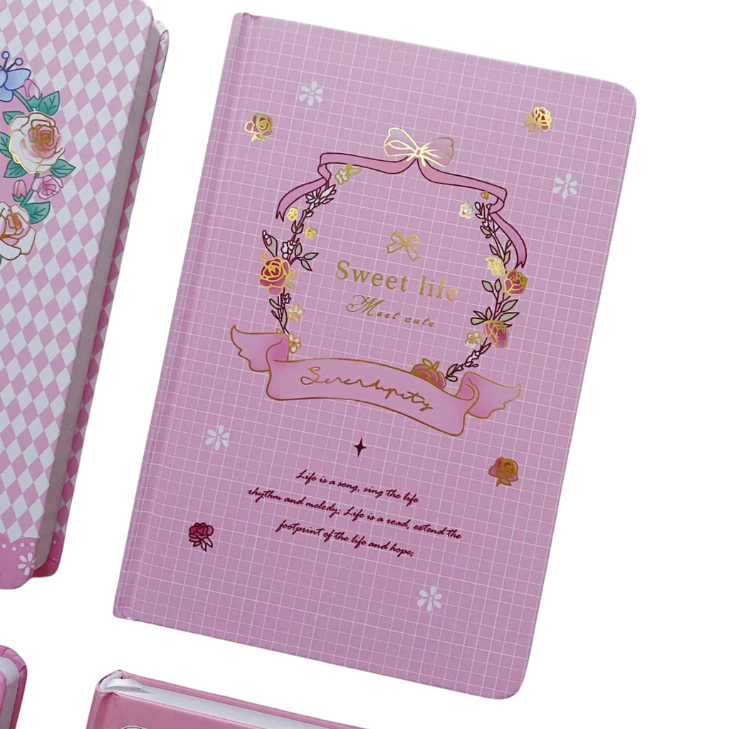 Libreta Hojas Decoradas Sweet Life