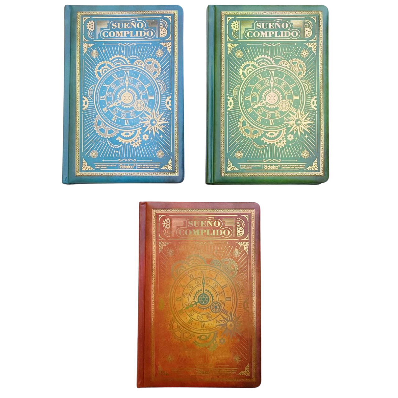 Libreta Hojas Decoradas Sueño Cumplido
