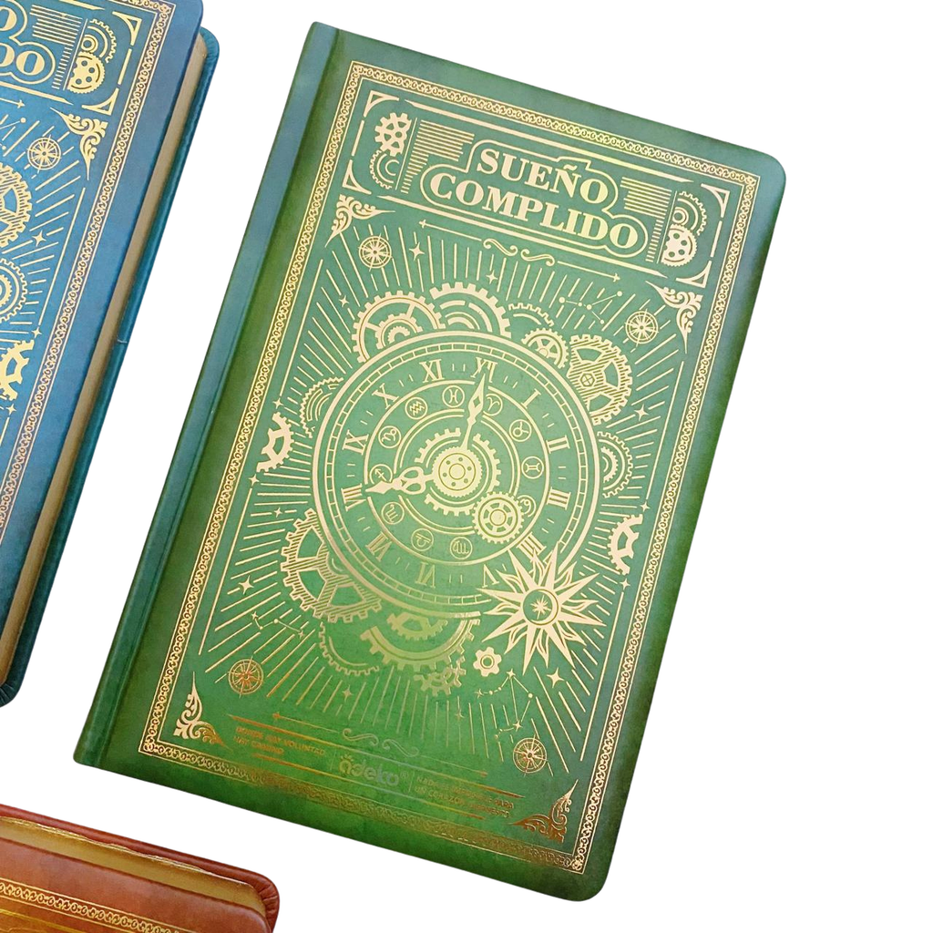 Libreta Hojas Decoradas Sueño Cumplido