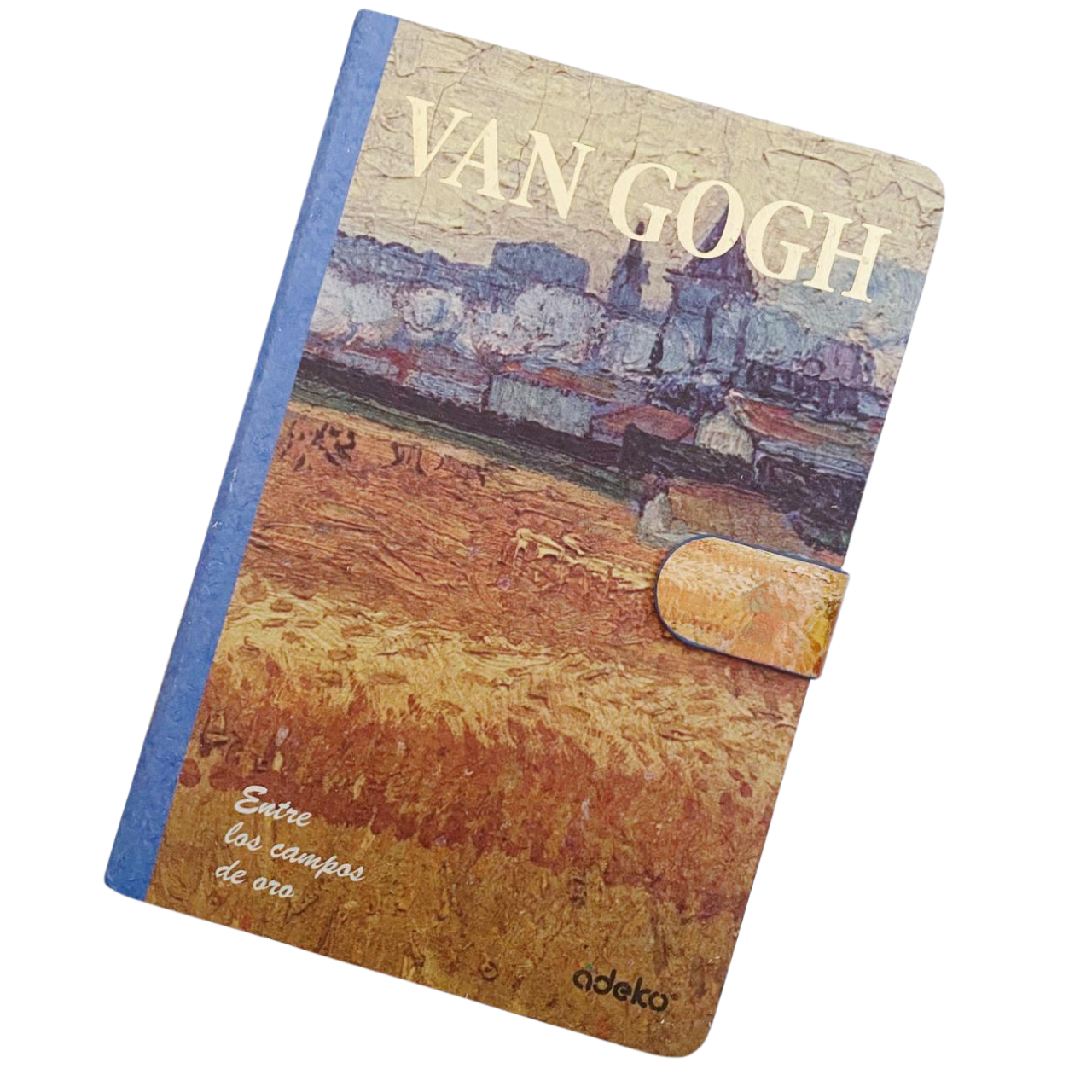 Libreta Van Gogh Hojas Decoradas Y Kraft Vintage