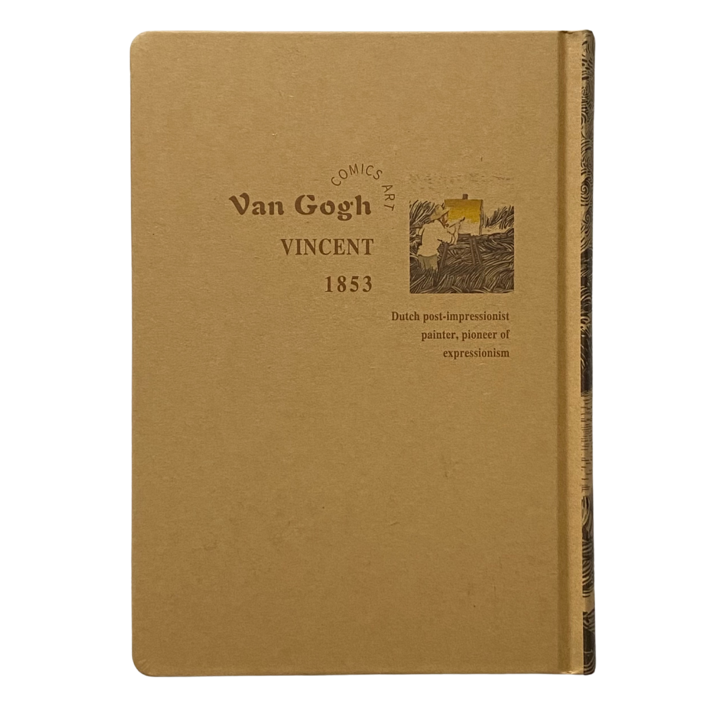 Libreta con Portada Van Gogh y Hojas Kraft