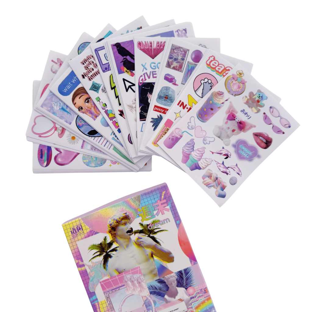 Set Stickers Papel de Arroz - Yuxian