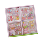 Stickers Acetato Ositos Kawaii - 100 Piezas