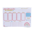 Planificador Semanal Arcoíris
